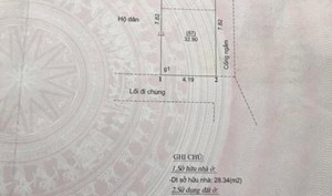 Bán đất tặng nhà phố Vĩnh Hưng, 33m, MT 4m