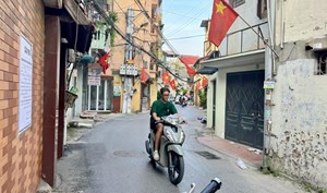 Bán căn tập thể T1 Mai Động, 95m, Mt 4m
